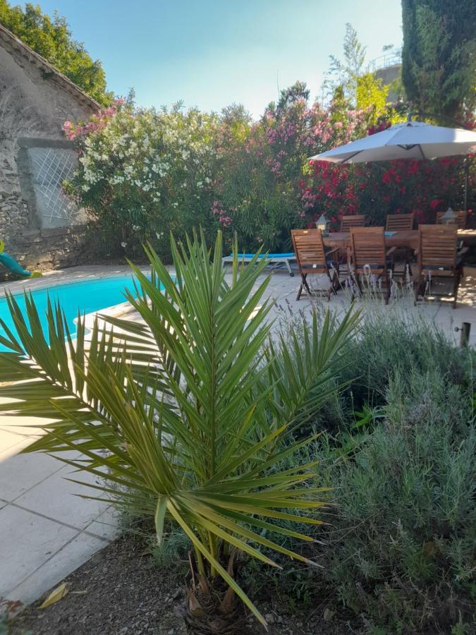 Le Gite De Sainte Valiere Piscine Et Spa Exterior photo