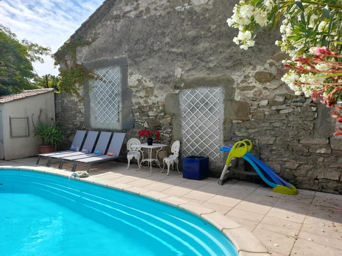 Le Gite De Sainte Valiere Piscine Et Spa Exterior photo