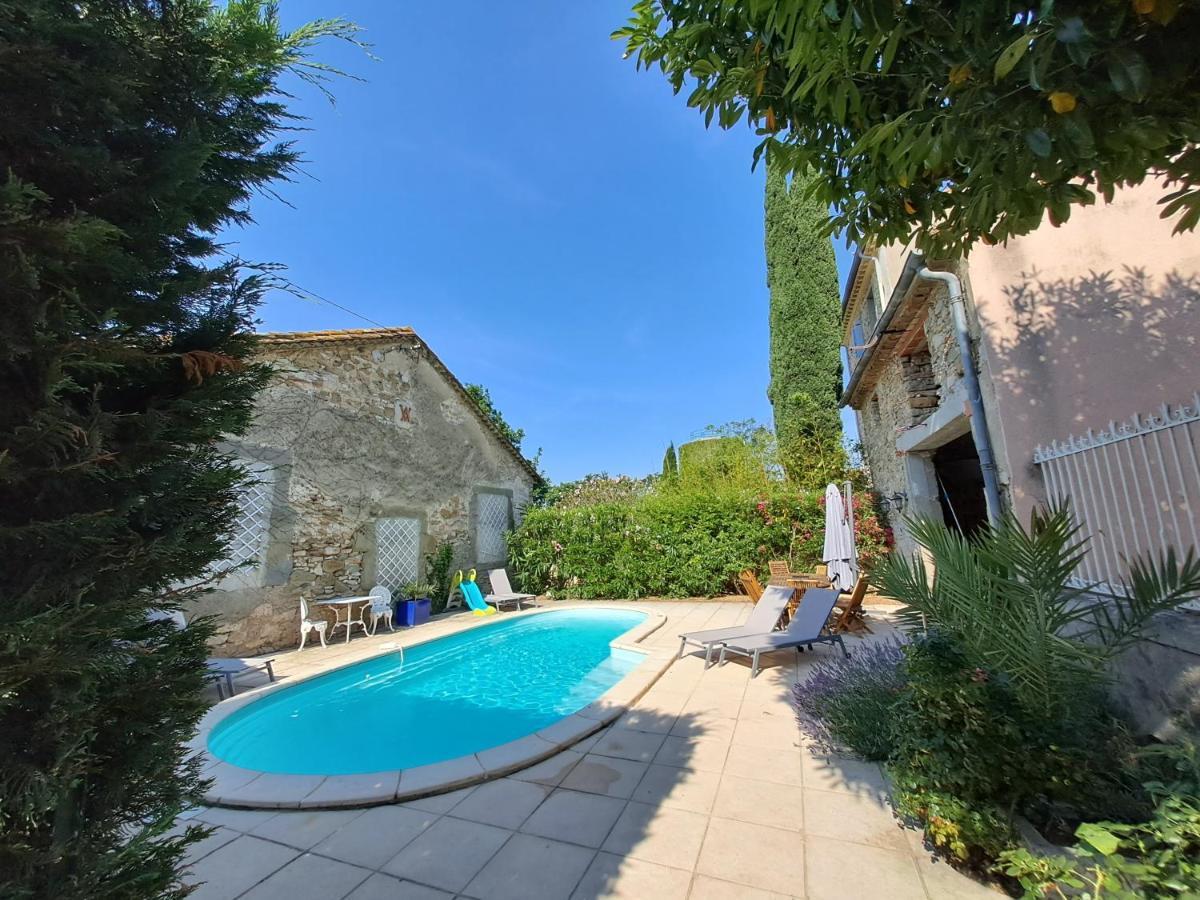 Le Gite De Sainte Valiere Piscine Et Spa Exterior photo